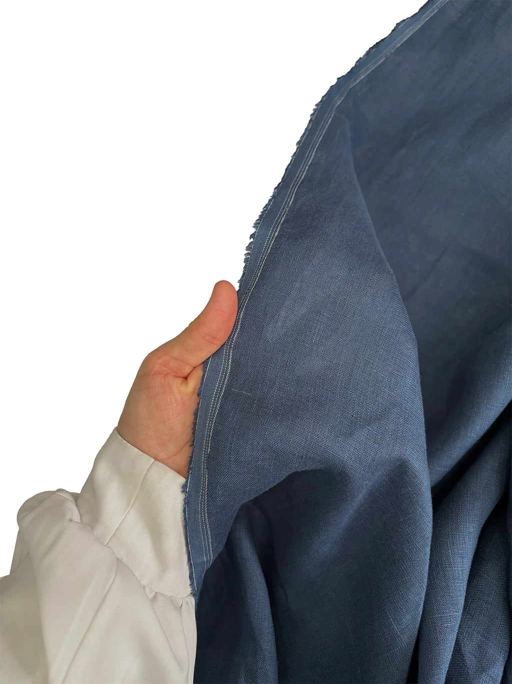 Men's Handwoven Linen White Shirt
