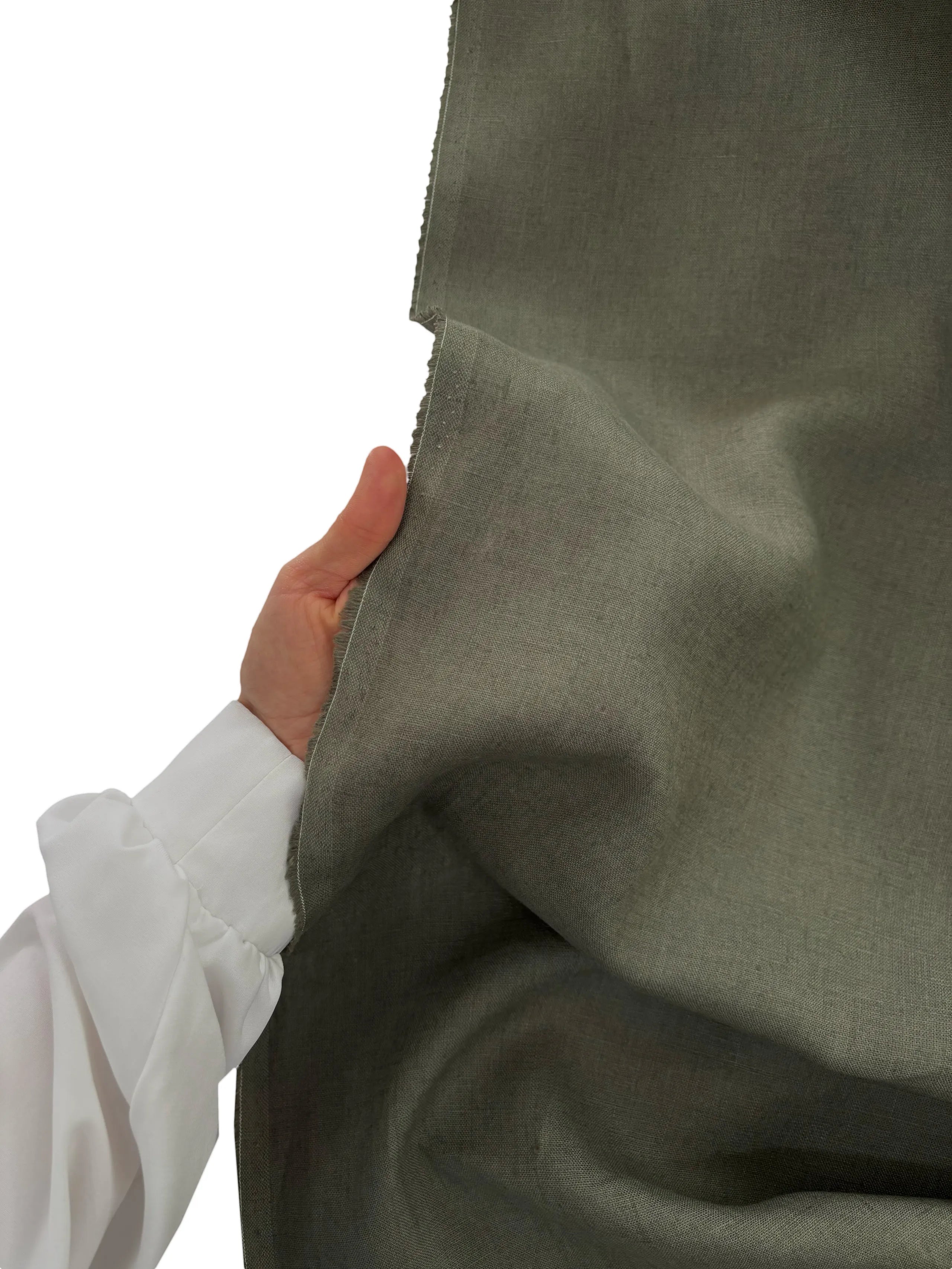 Men's Linen Black Shirt